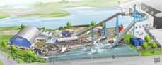 Bild: Am Sealife wird eine 250 Meter lange Wildwasserbahn gebaut. (Foto: Creative Design & Services/Legoland)