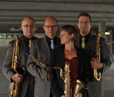 Bild: Die Kopopellis bilden seit 20 Jahren ein Quartett, das profunde Klassik- und Jazzerfahrung vorzuweisen hat.