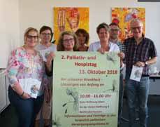 Bild: Das Team des zweiten Palliativ- und Hospiztages. (Foto: Stadt Oberhausen)